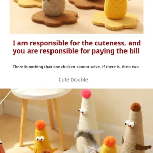 Cat scratch board, vertical cat climbing frame, sisal cat scratch column, scratch and itch integrated cat toy