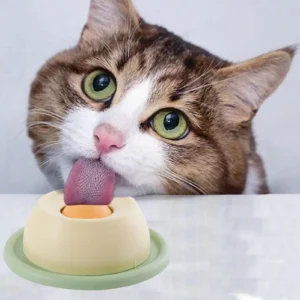 Lick Toys For Cats Interactive Cat Toys Slow Feeder Food Dispenser For Puppy Training Enrichment Cat Feeding Accessory