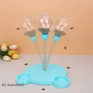 Funny Creative Pet Cat Puzzle Food Leaking Ball Toy Cat Dog Interactive Treat Leaking Toy Slow Cat Dog Feeder Pet Supplies