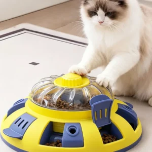 Interactive Dog Puzzle Feeder Bowl Slow Treat Dispenser Toy For Dogs And Cats Fun Boredom Buster For Pet Owners Home Decor Gift